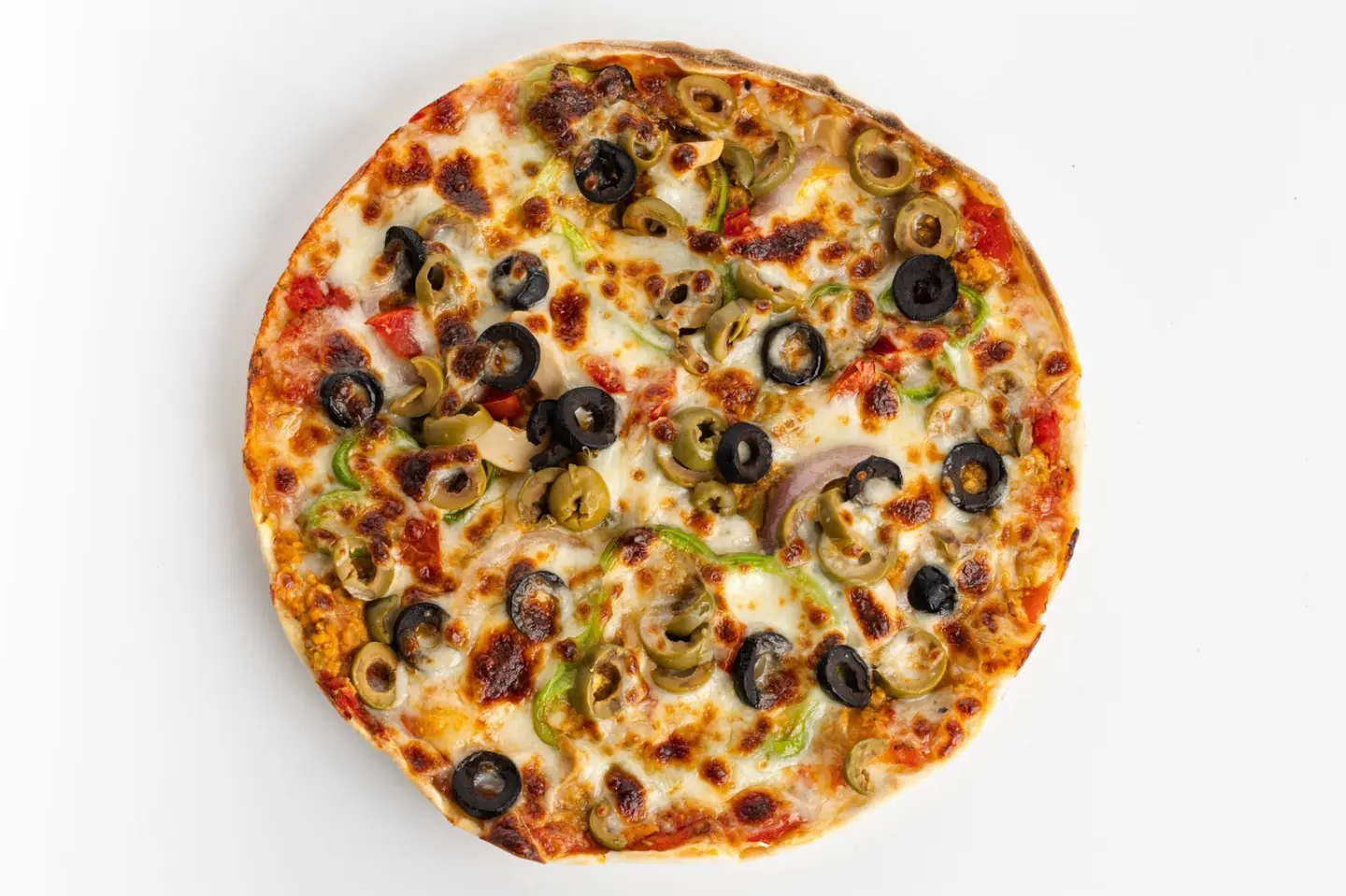 Chicken Vegetable Pizza