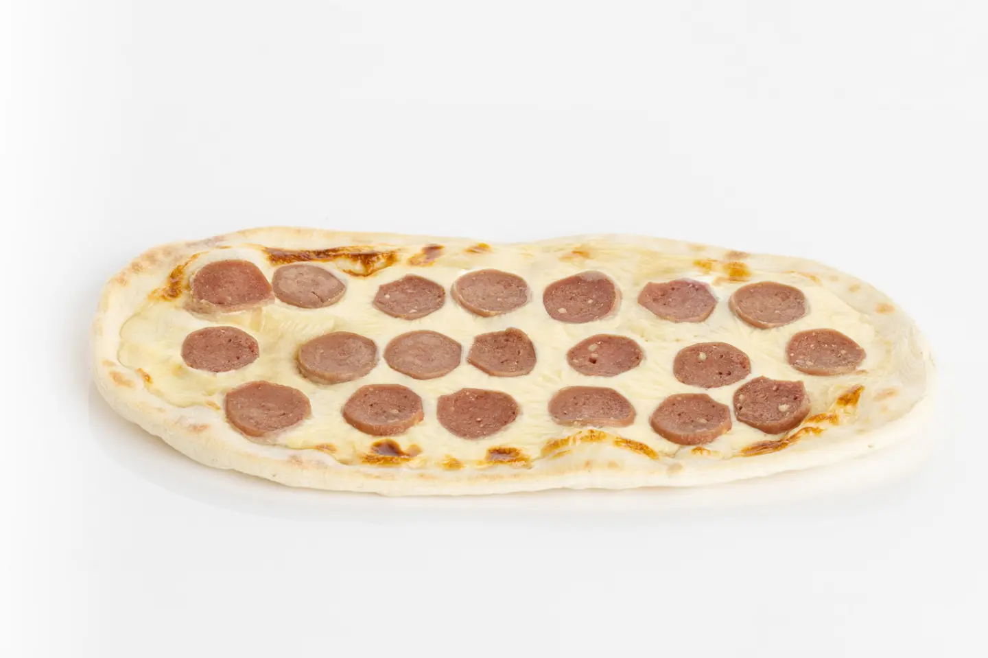 Sausage And Cheese Boat Pie