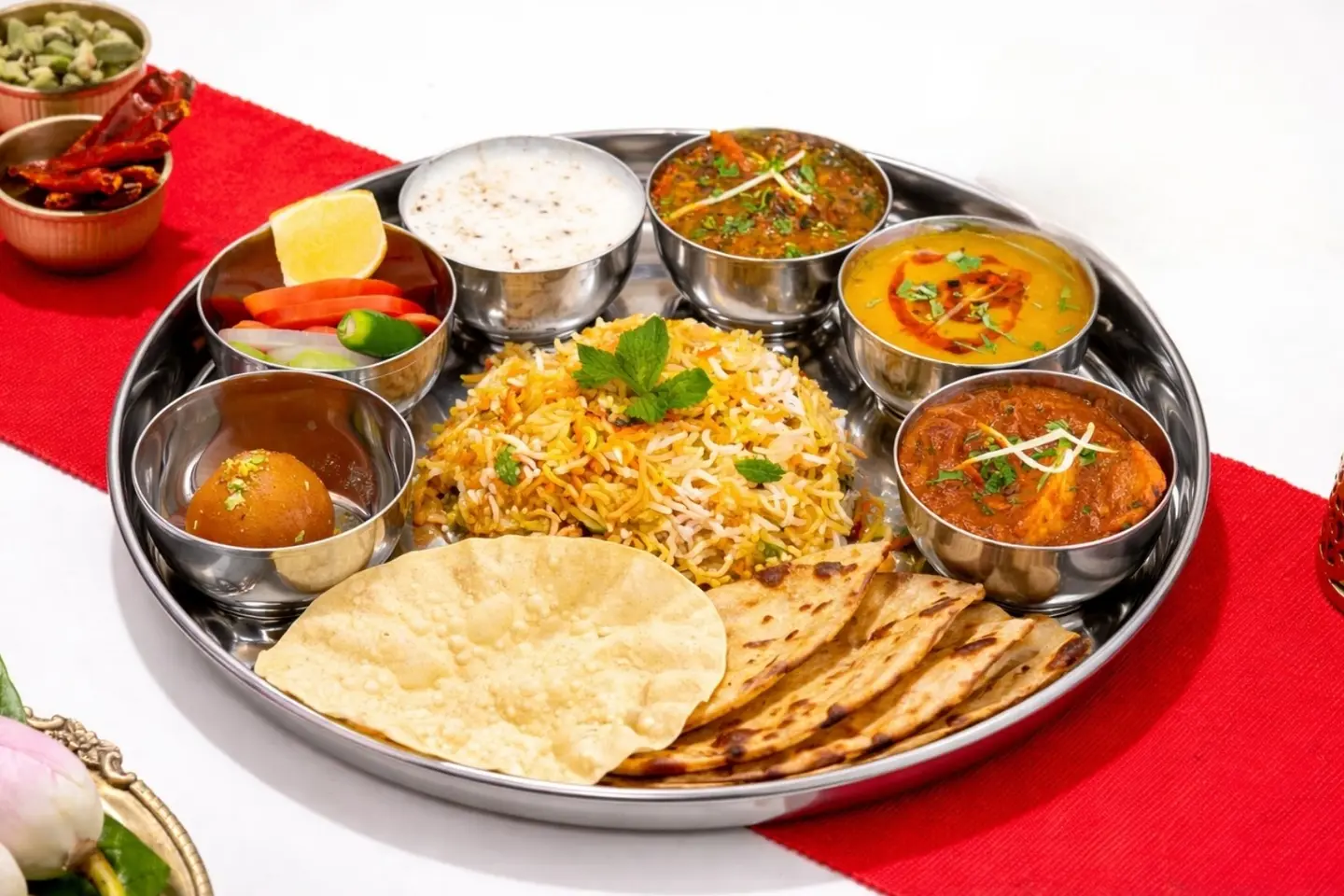Non Vegetarian Thali (Lunch Combo)