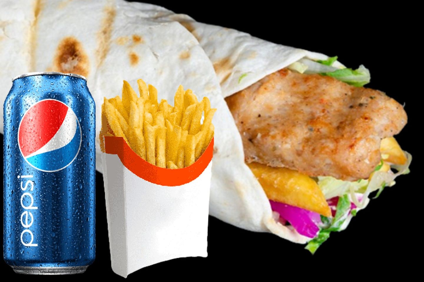 وجبة كباب دجاج