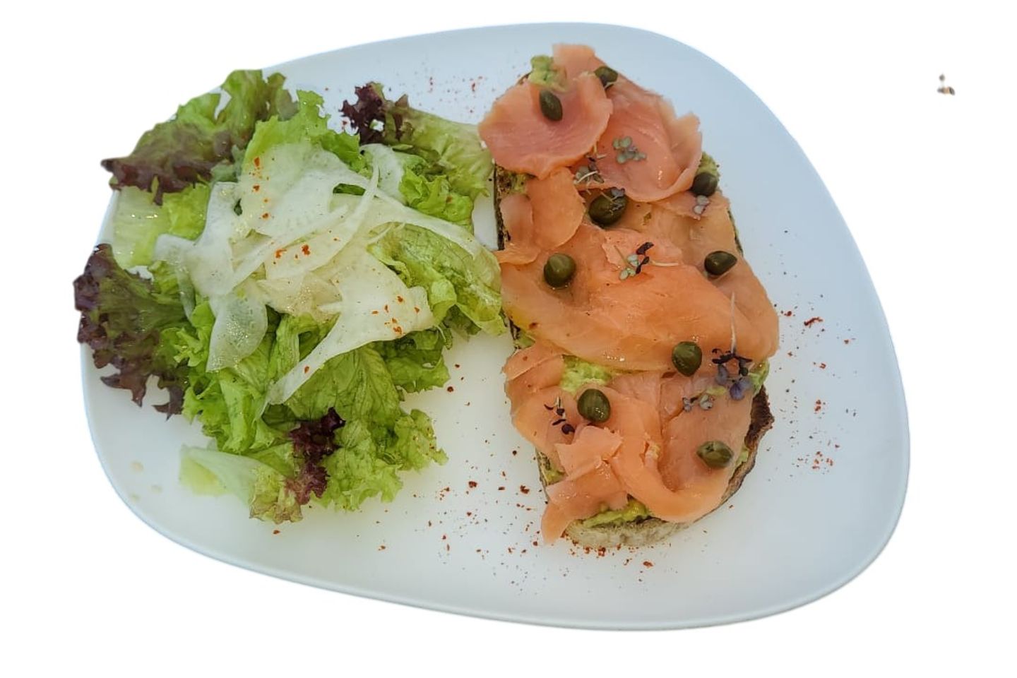 Chapatah With Fresh Avocado