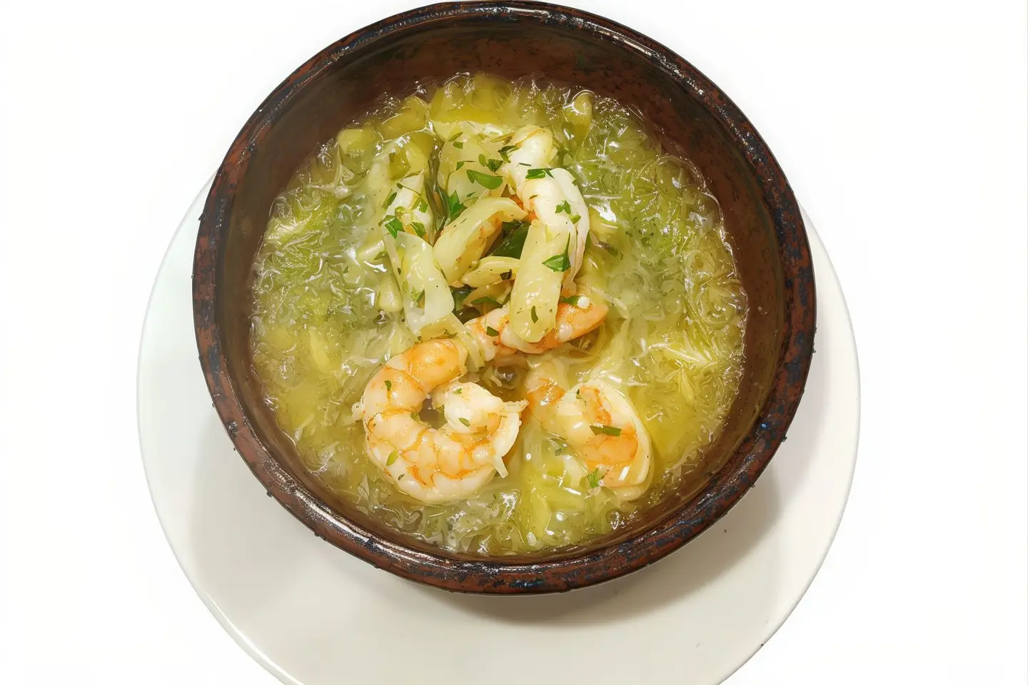 Olio Shrimp With Lemon Provencal