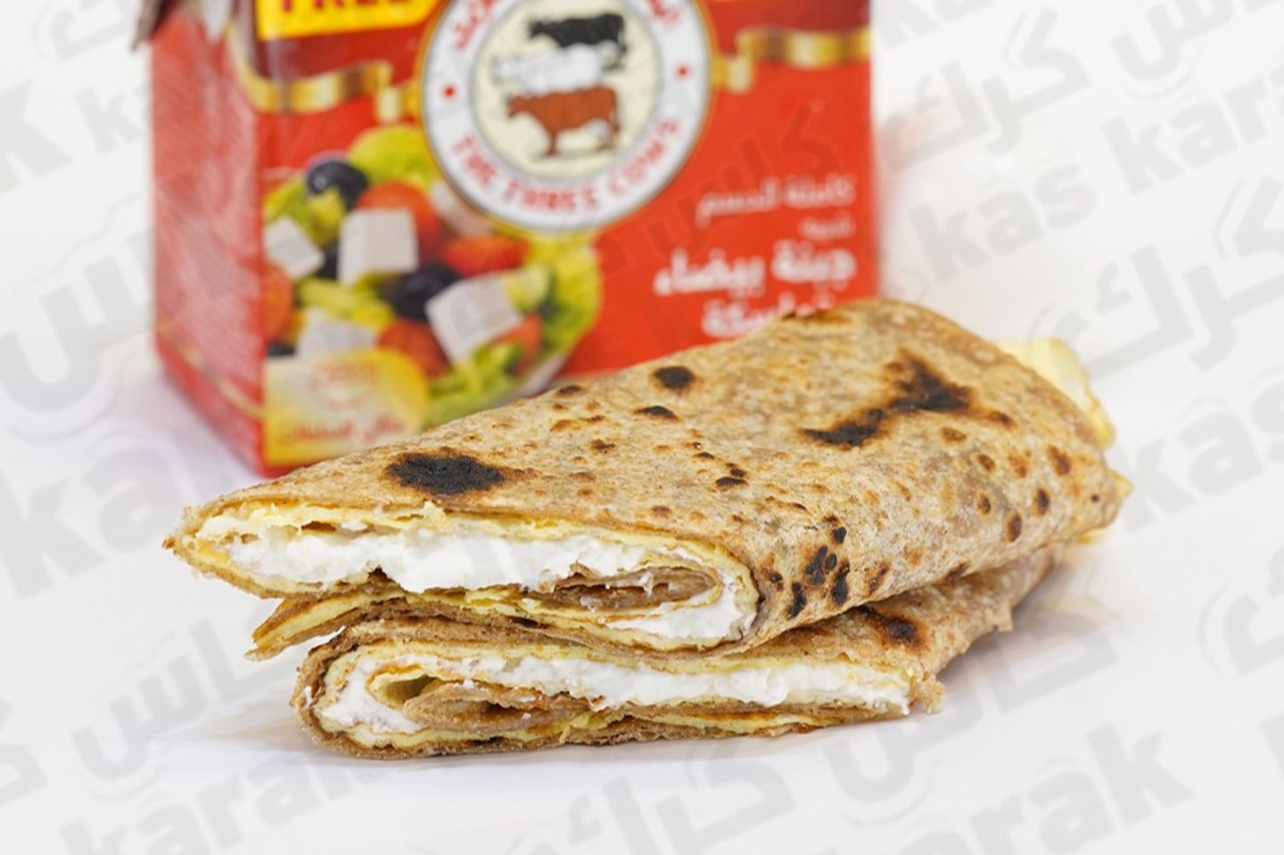 فطيرة جبنة بيضاء مالحة