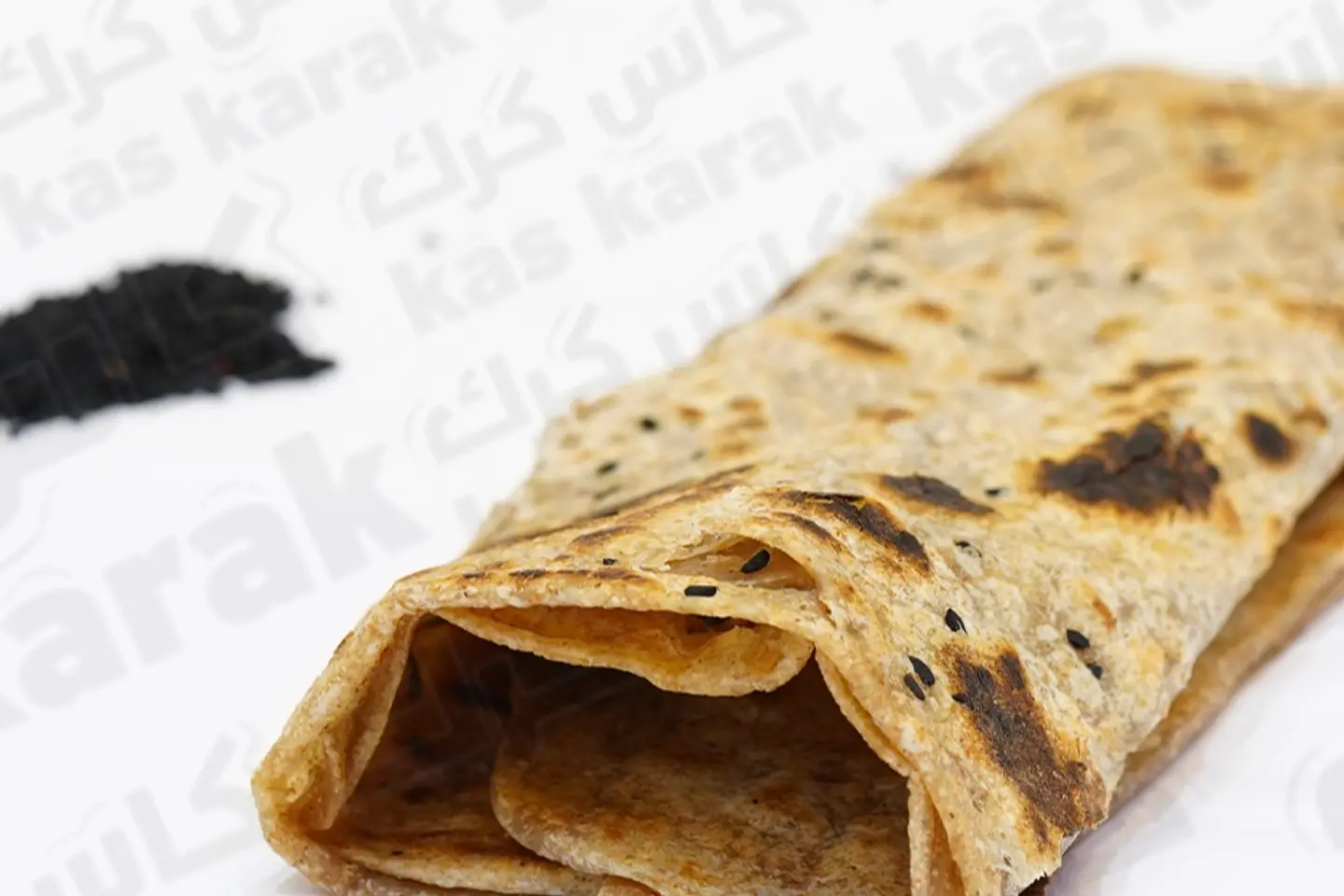 فطيرة دبل سادة مع حبه سوداء
