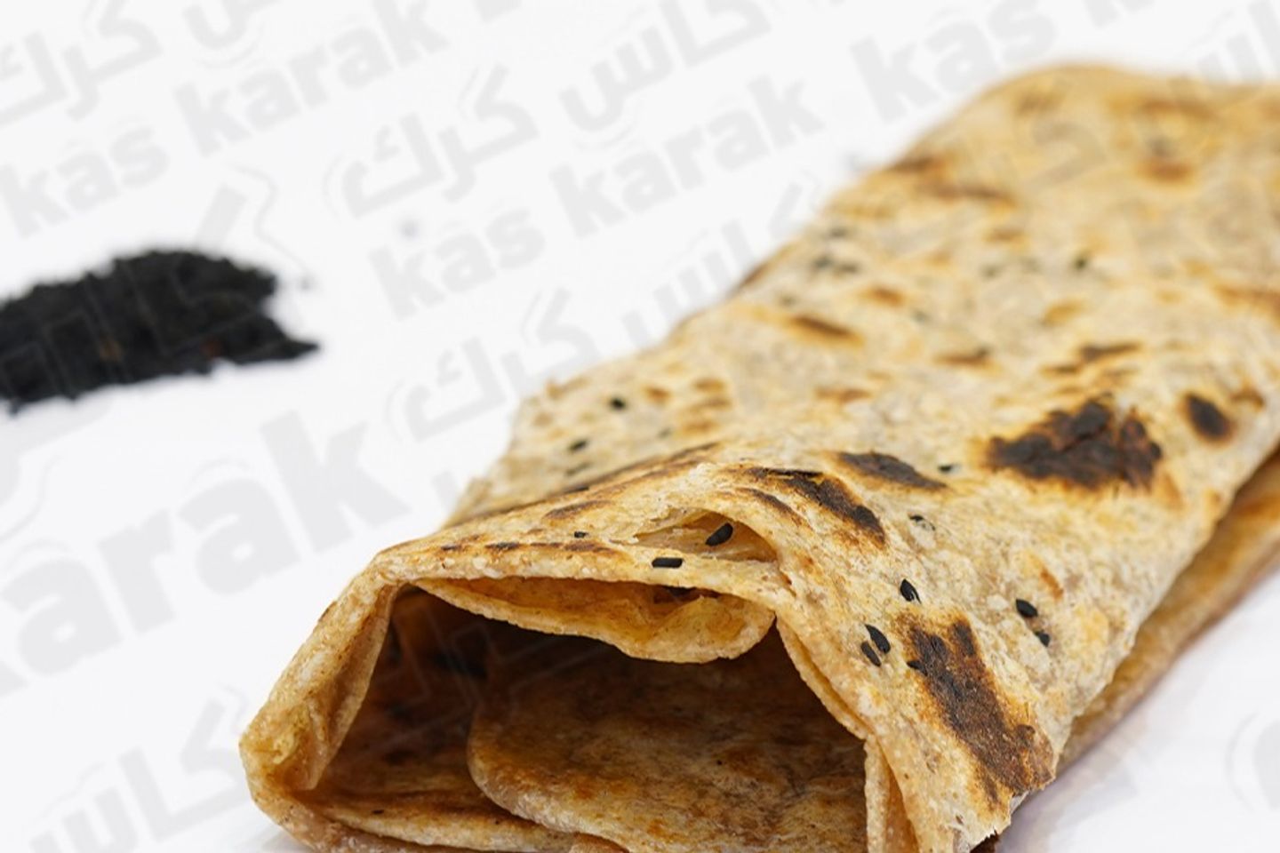 فطيرة دبل سادة مع حبه سوداء