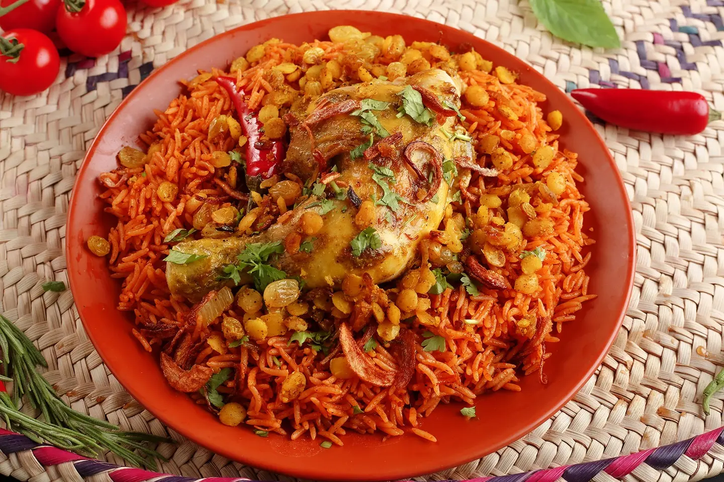 Makboos Hadrami Chicken Quarter