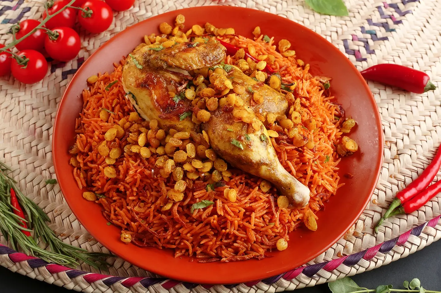 Makboos Hadrami Chicken Half