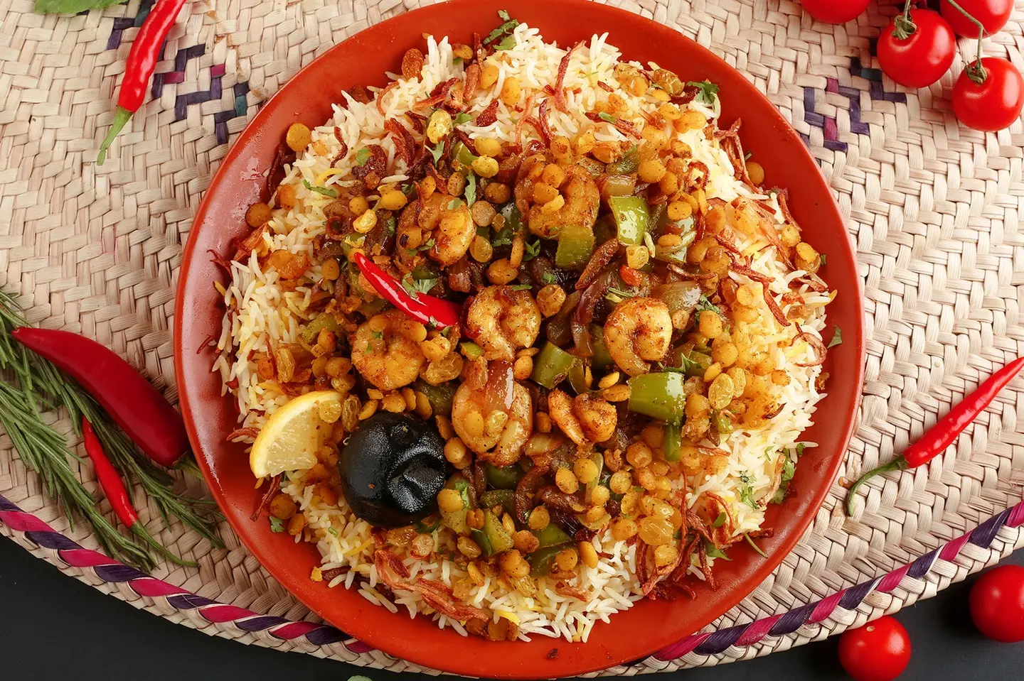 Makboos Hadrami Shrimp
