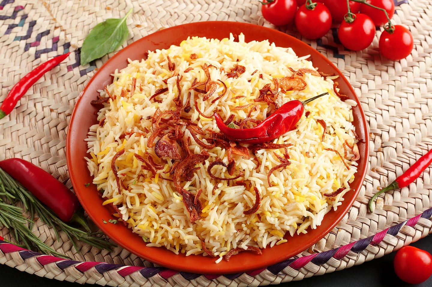 طبق أرز مندي