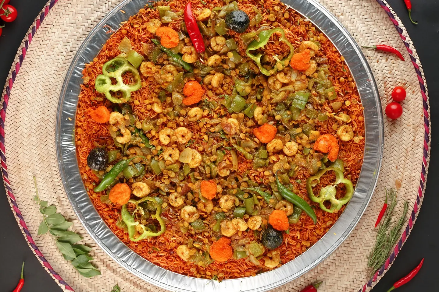 Makboos Shrimp Hadrami Feast