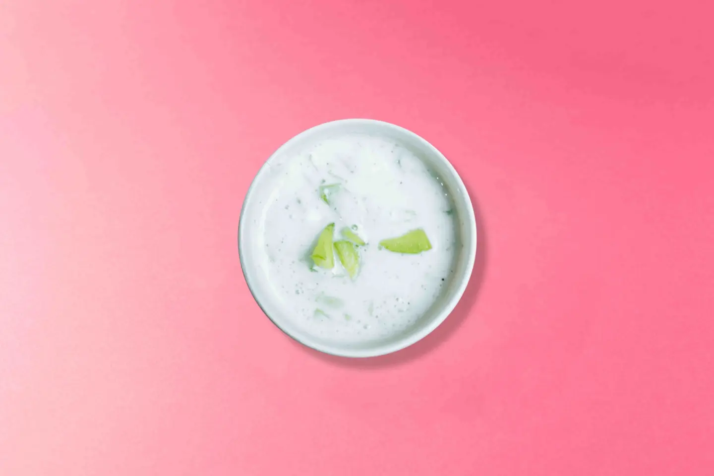 Milk Cucumber Salad