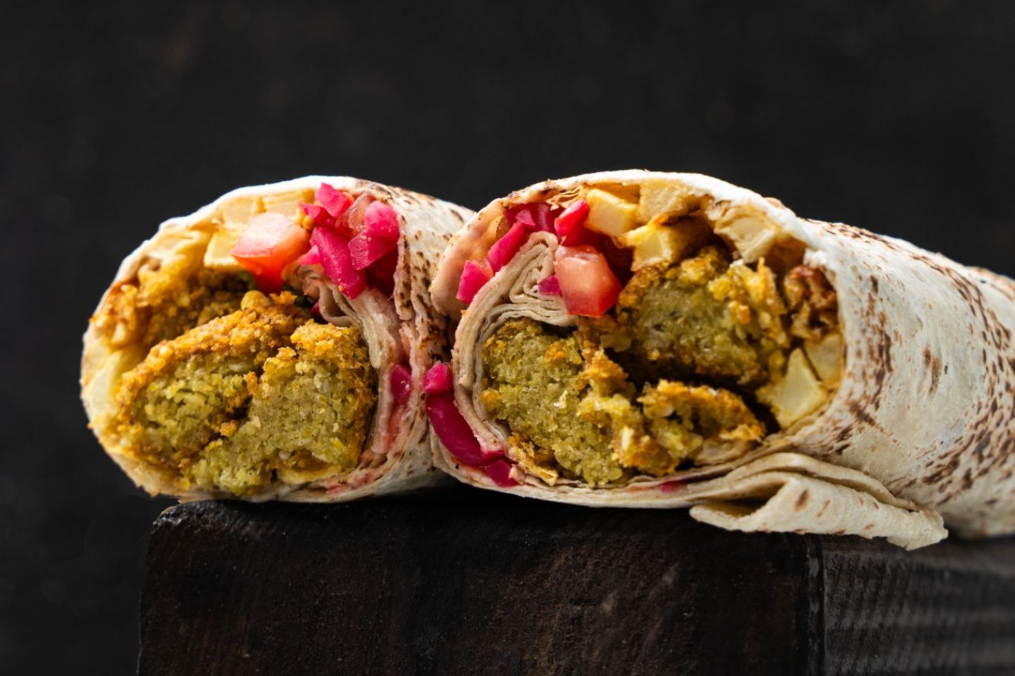 Saj Falafel Sandwich