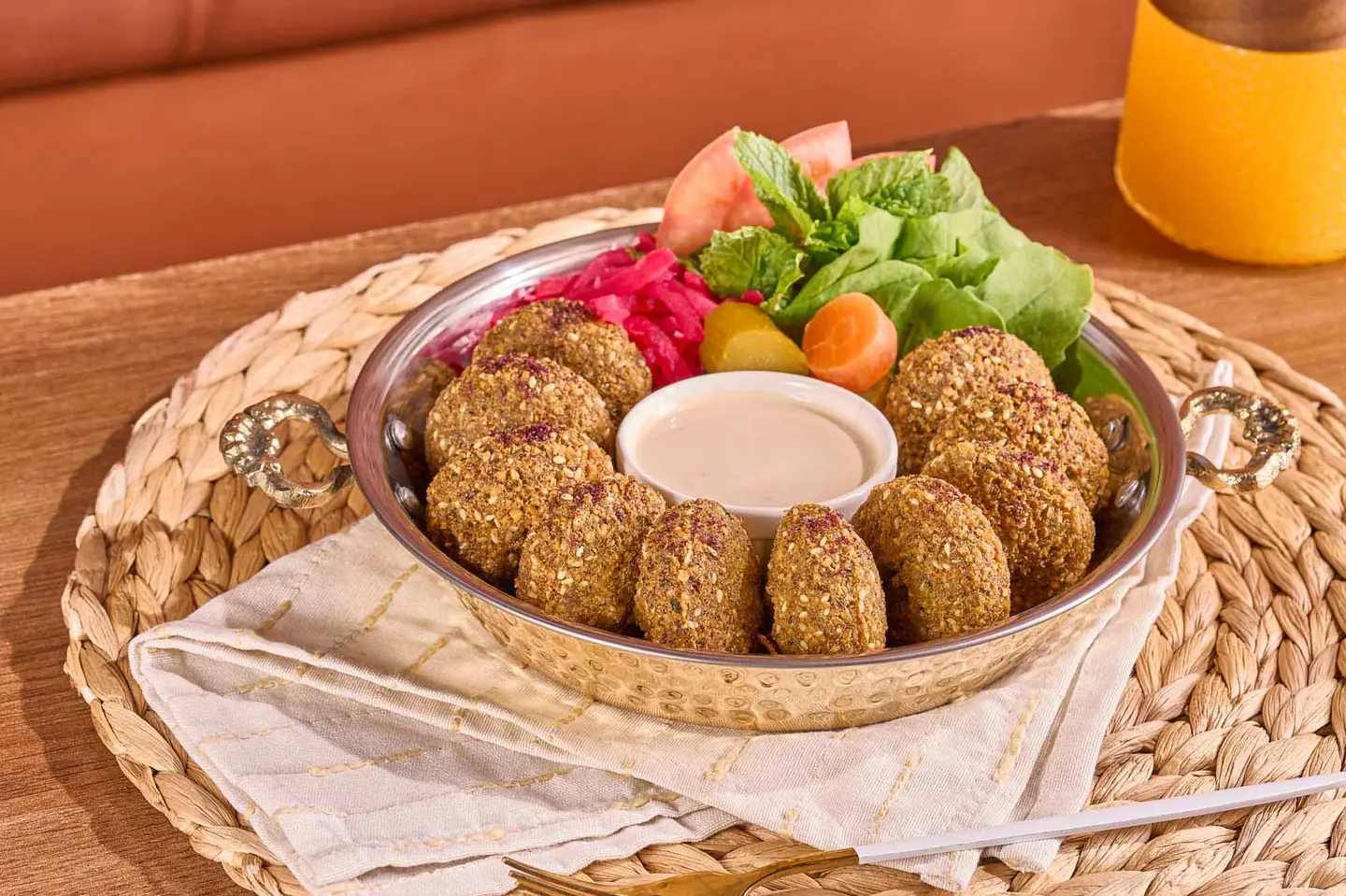 صحن فلافل