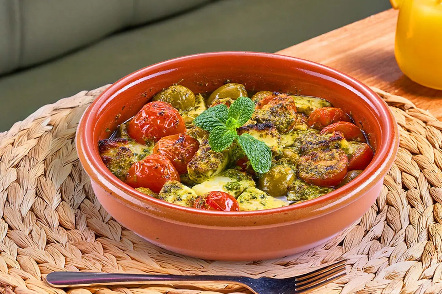 فخاره حلوم بالاعشاب