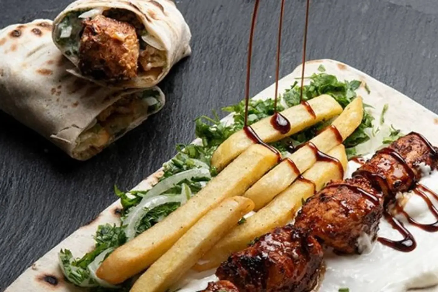 Shish Tawook Saj Sandwich - Large