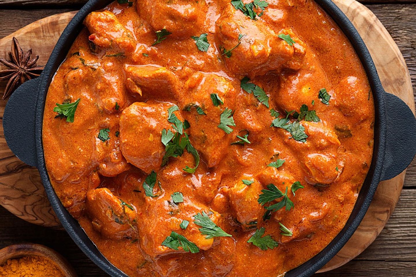 Zafran Chicken Makhani Handi