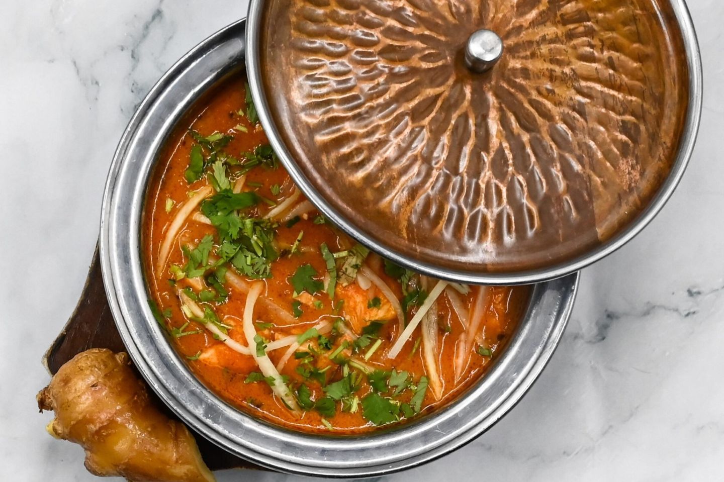 Chicken Ginger Handi