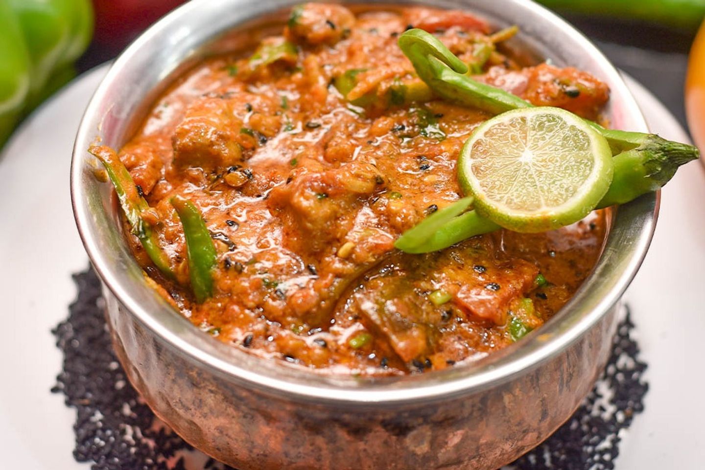 Mutton Achari Handi