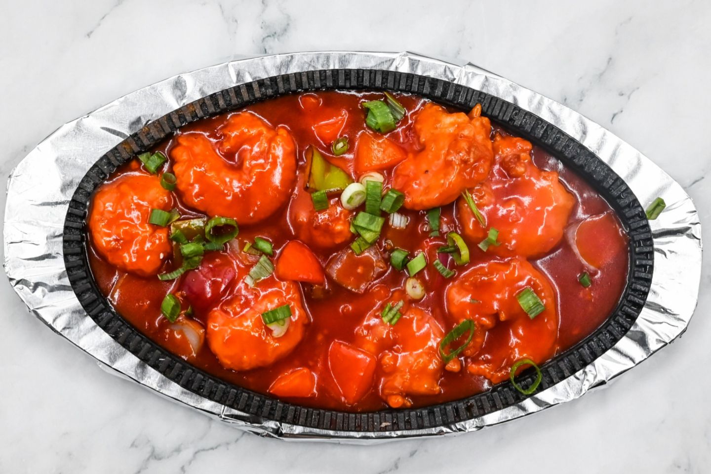 Jumbo Shrimp Manchurian