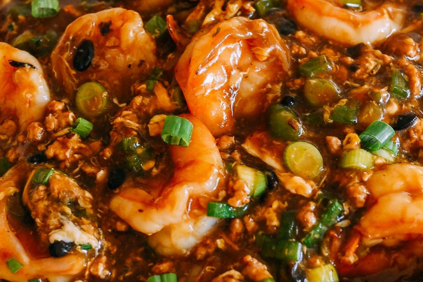 Shrimp With Black Pepper Sauce