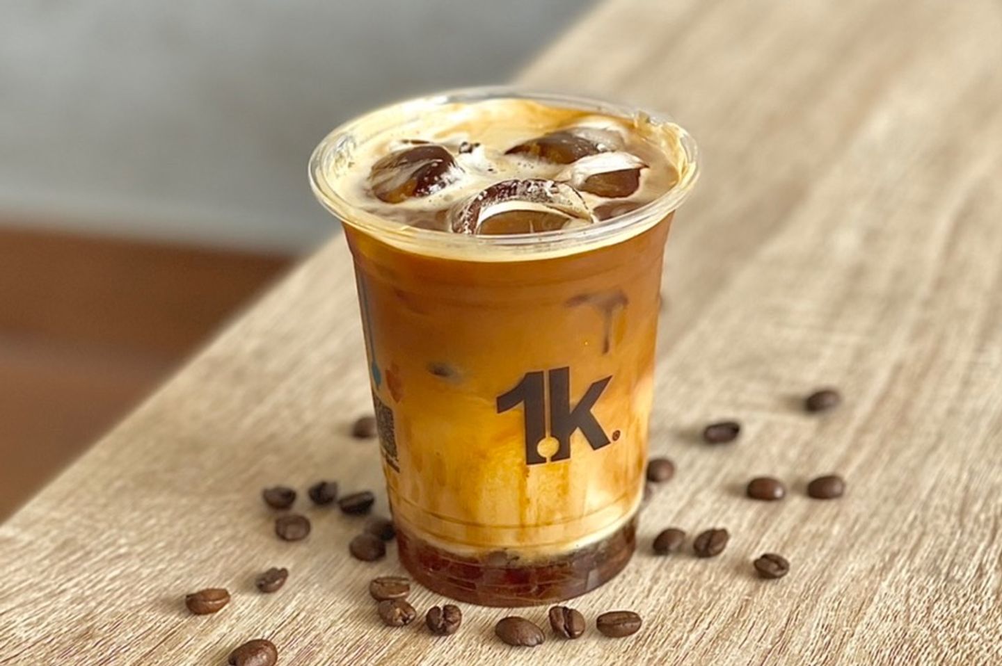 Iced Caramel Latte