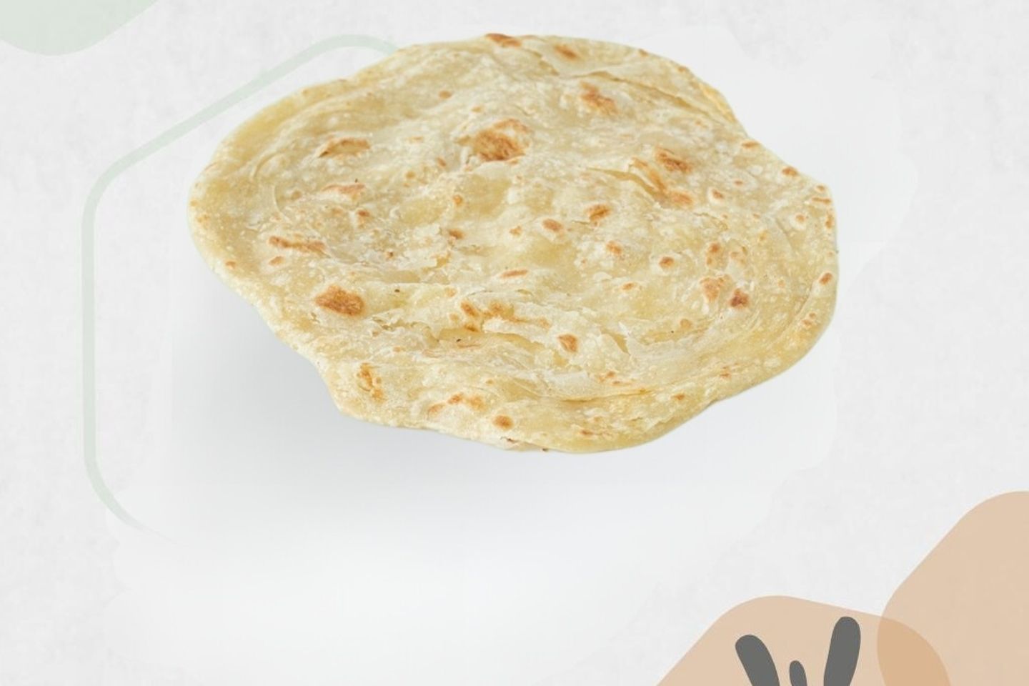 خبز براتا ساده