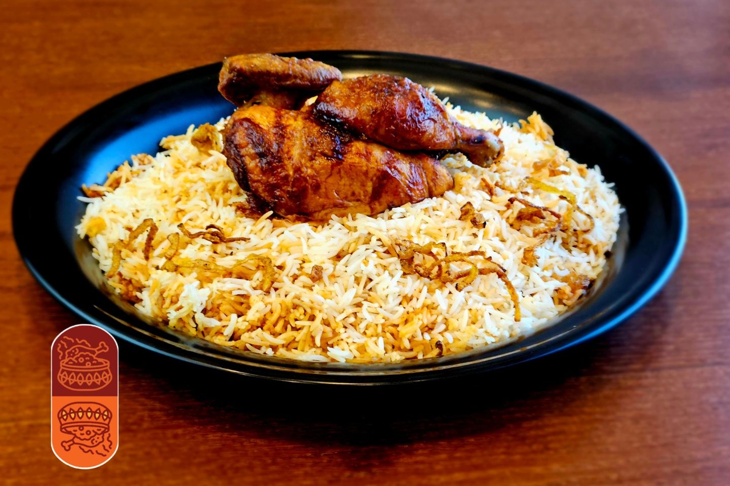 Half Chicken With Kabuly Rice