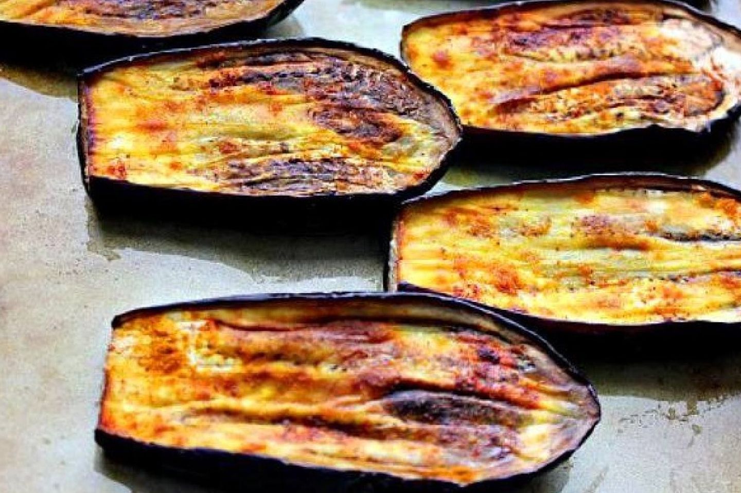 صحن باذنجان مقلي