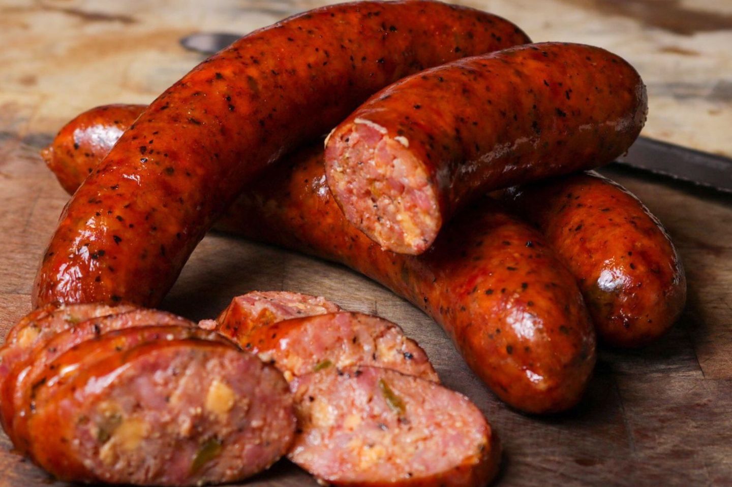 Smoked Sausage With Cheese