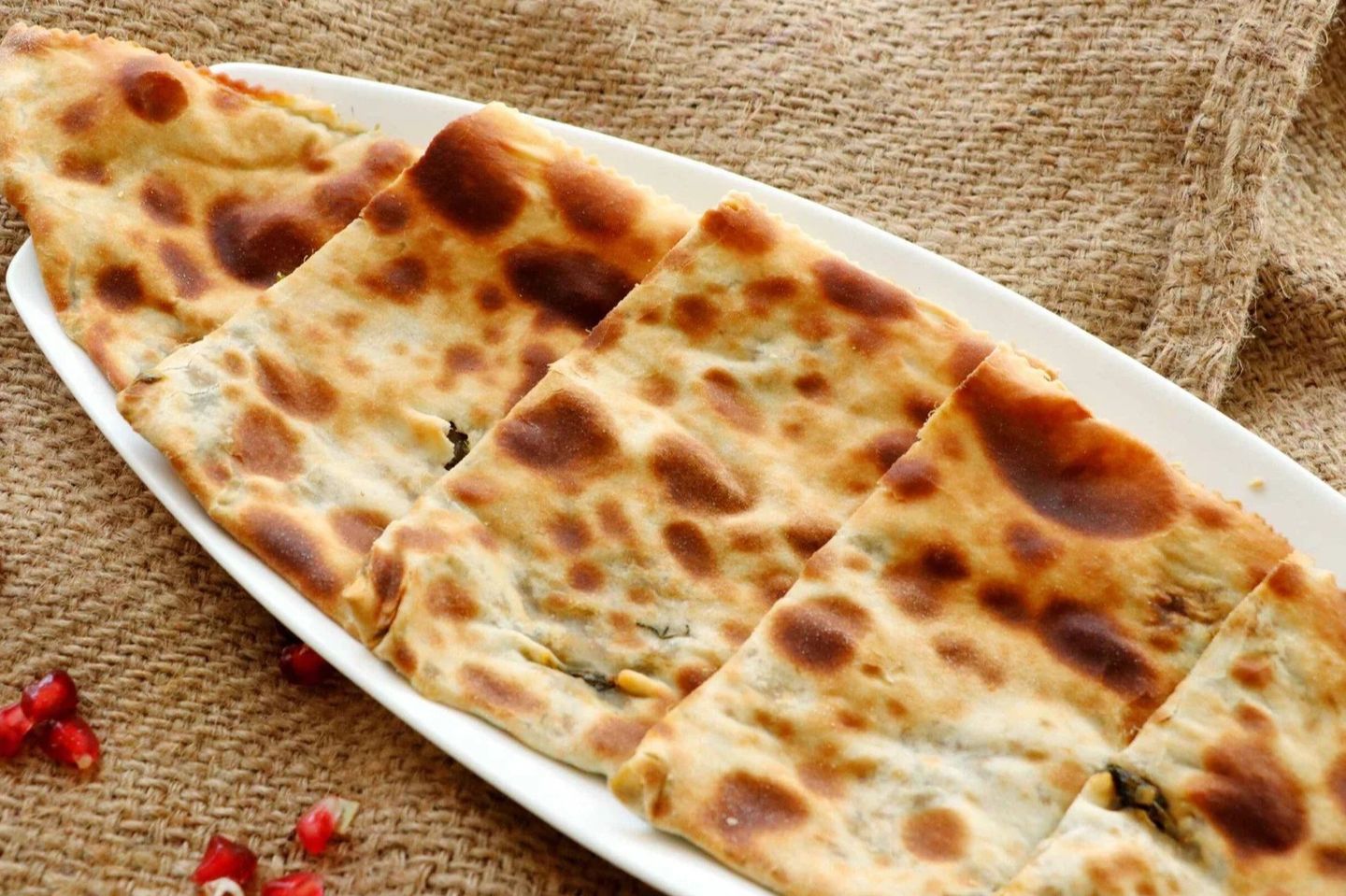 فطائر سبانخ دجاج