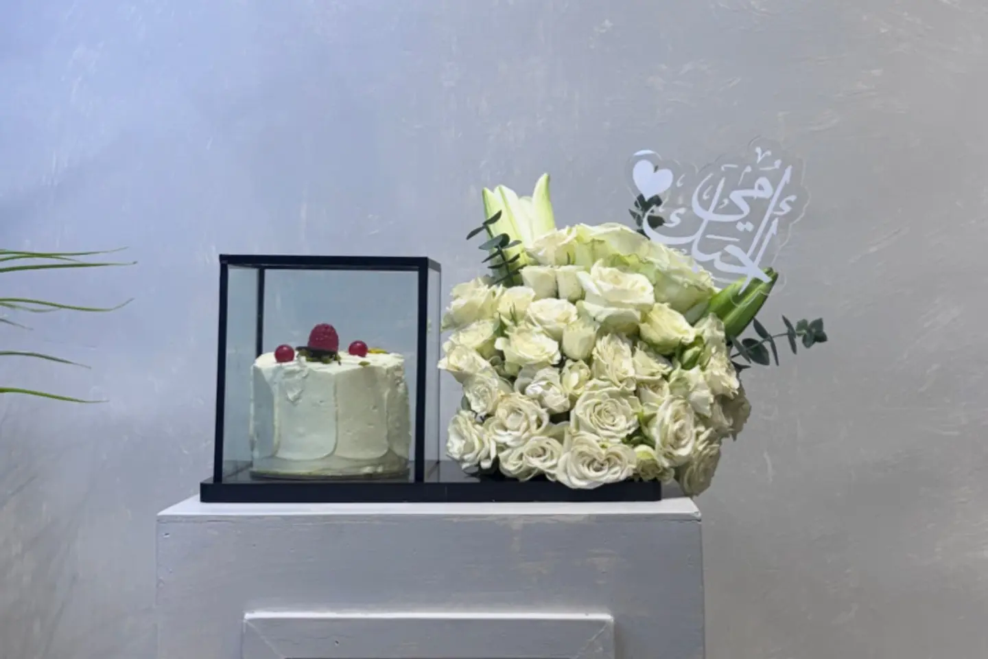 Glass Box Mother's Day Cake