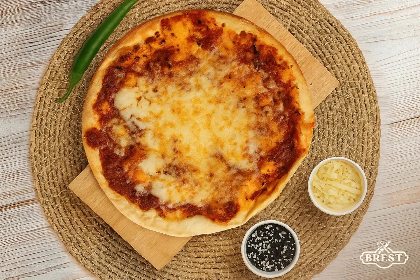 محمرة بالجبن