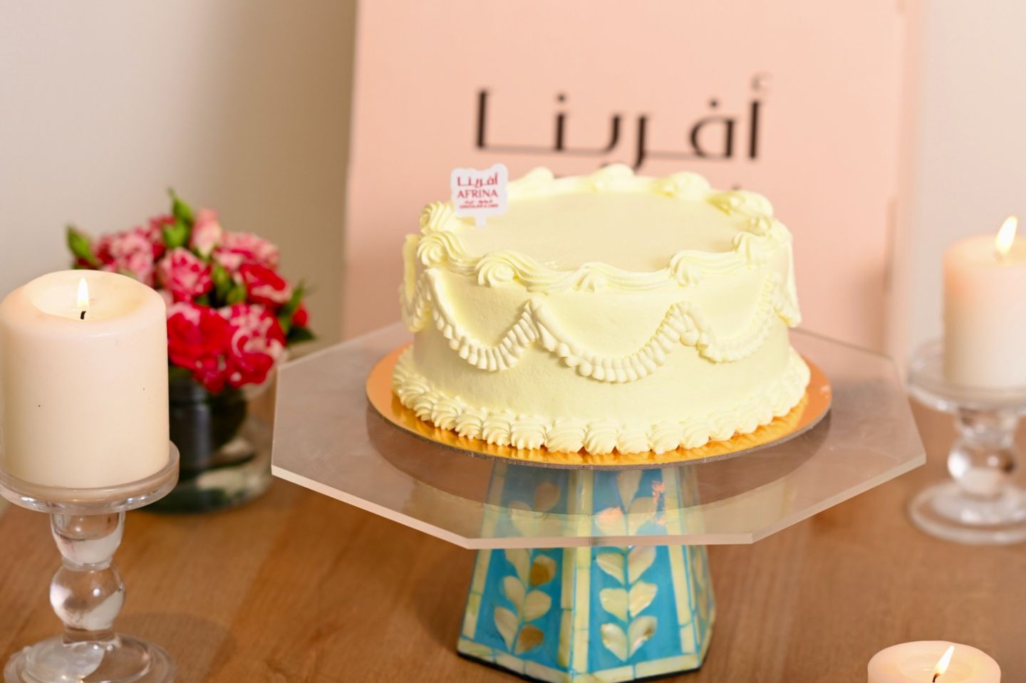 Villaella And Blueberry Cake - Medium Size