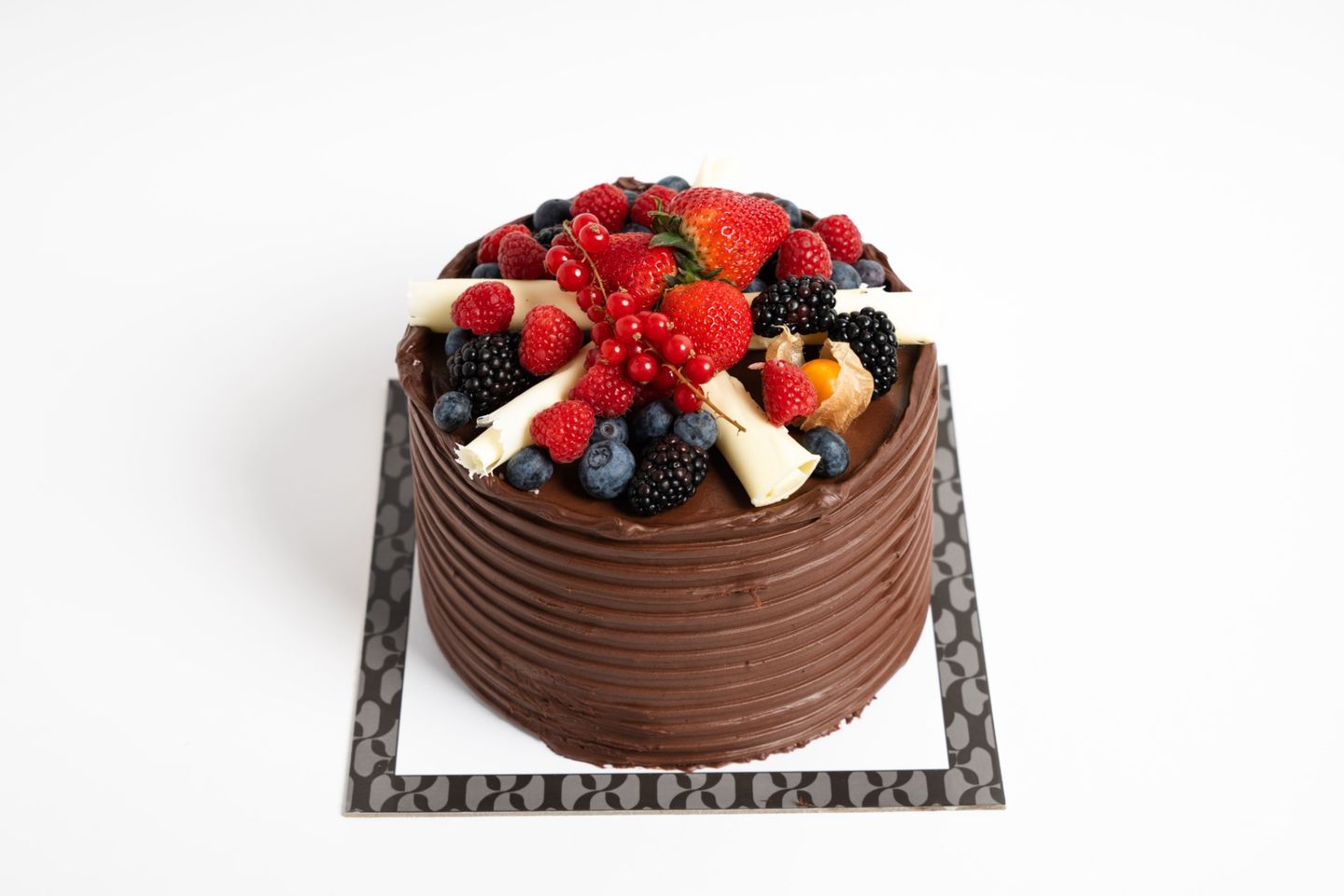 Chocolate  Cake With Blueberry
