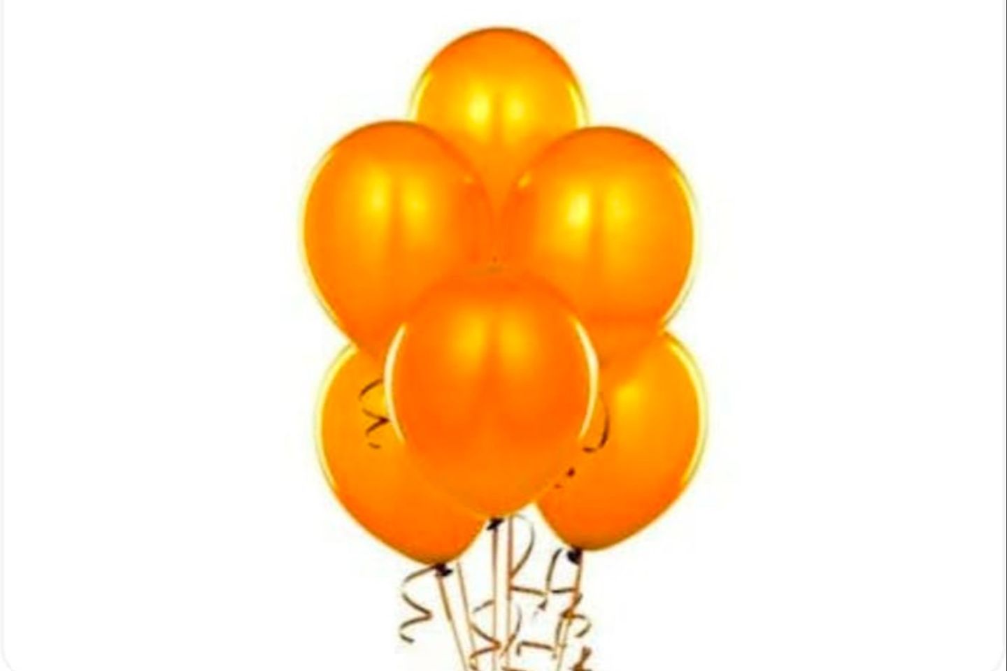 Orange Balloons