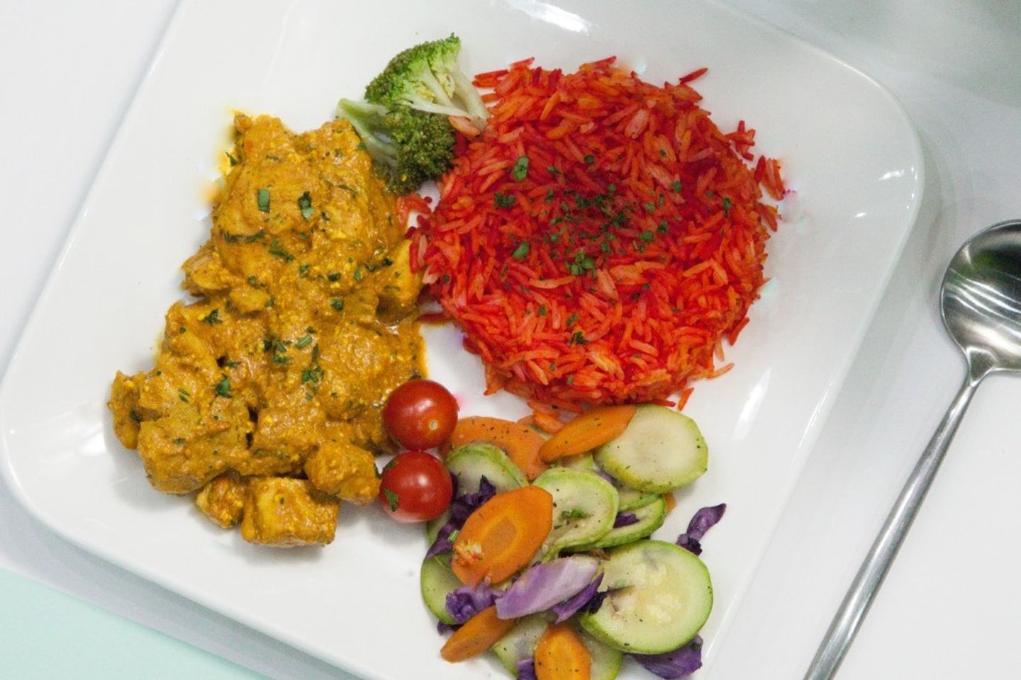 Fajita Chicken Meal With Spanish Rice