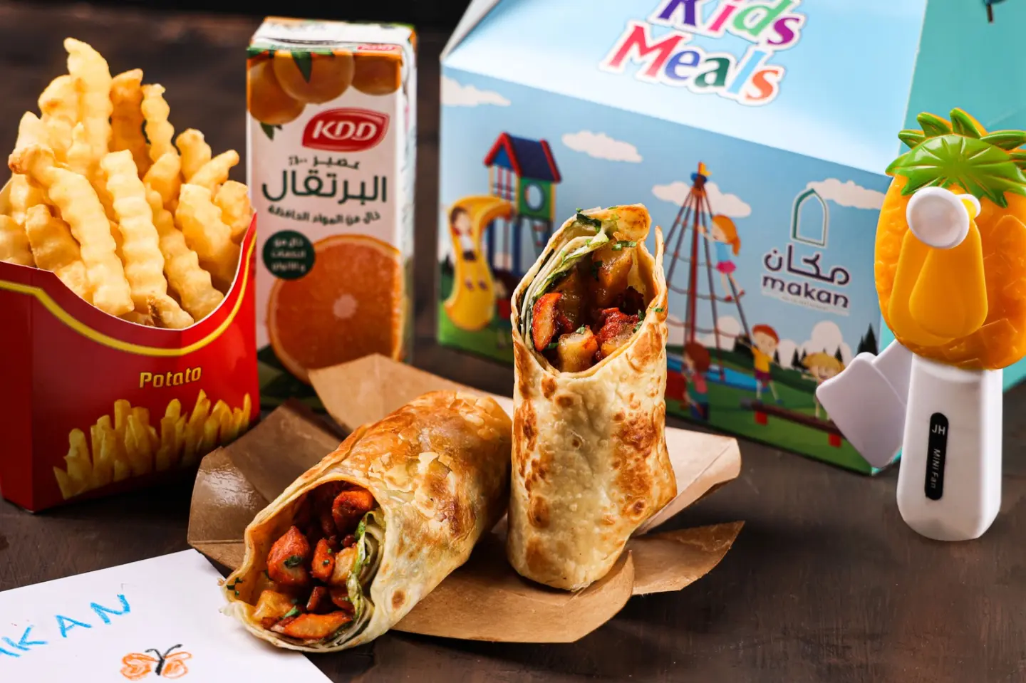 Indian Shawarma Roll