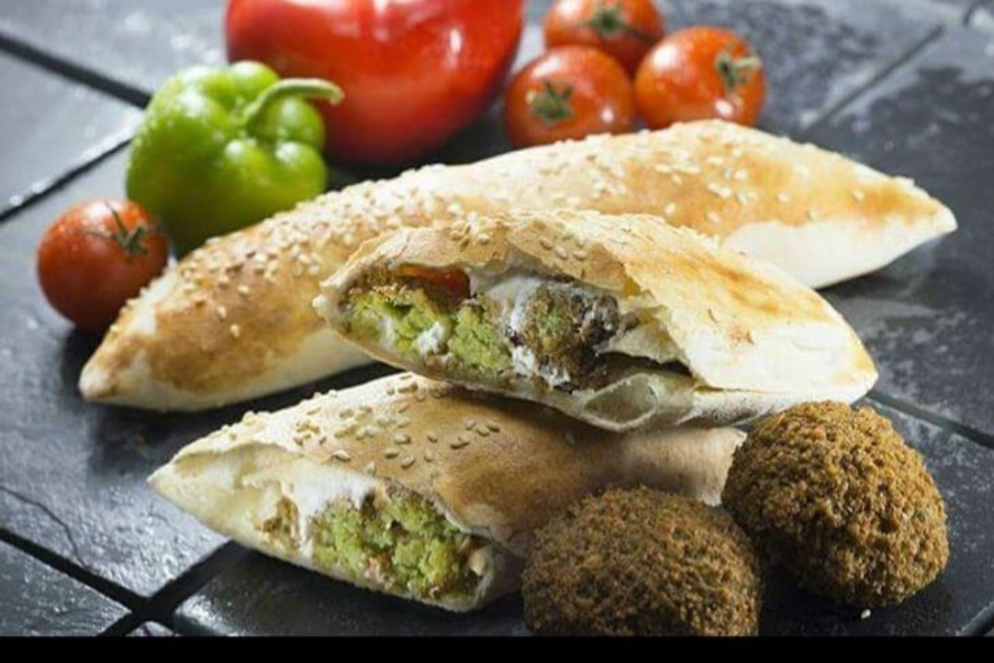 Falafel With Labneh