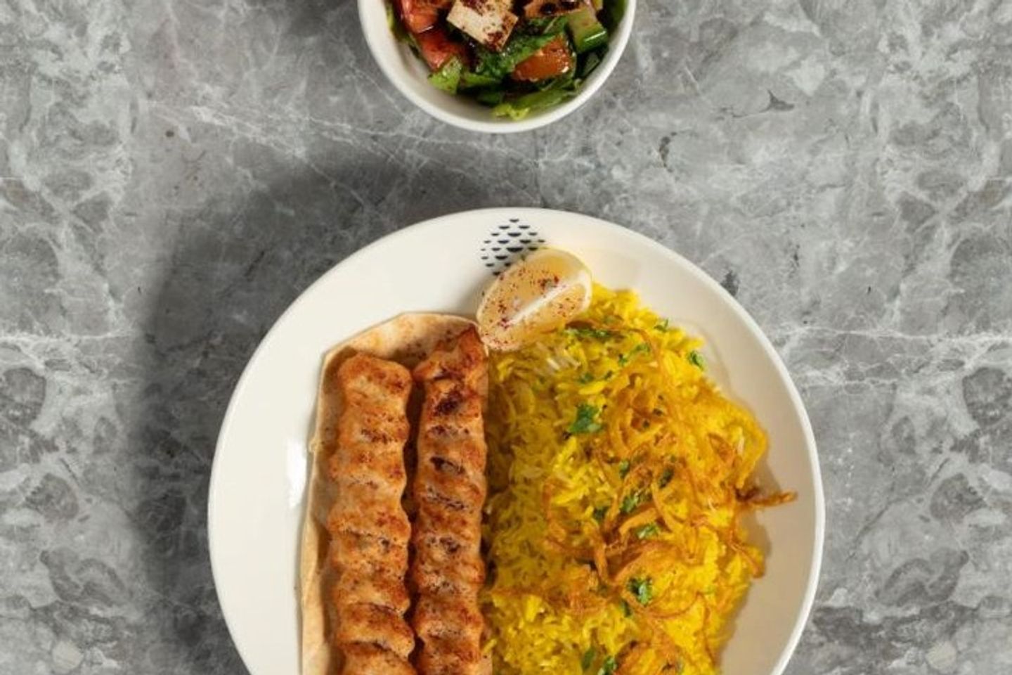 وجبة مفطح كباب دجاج
