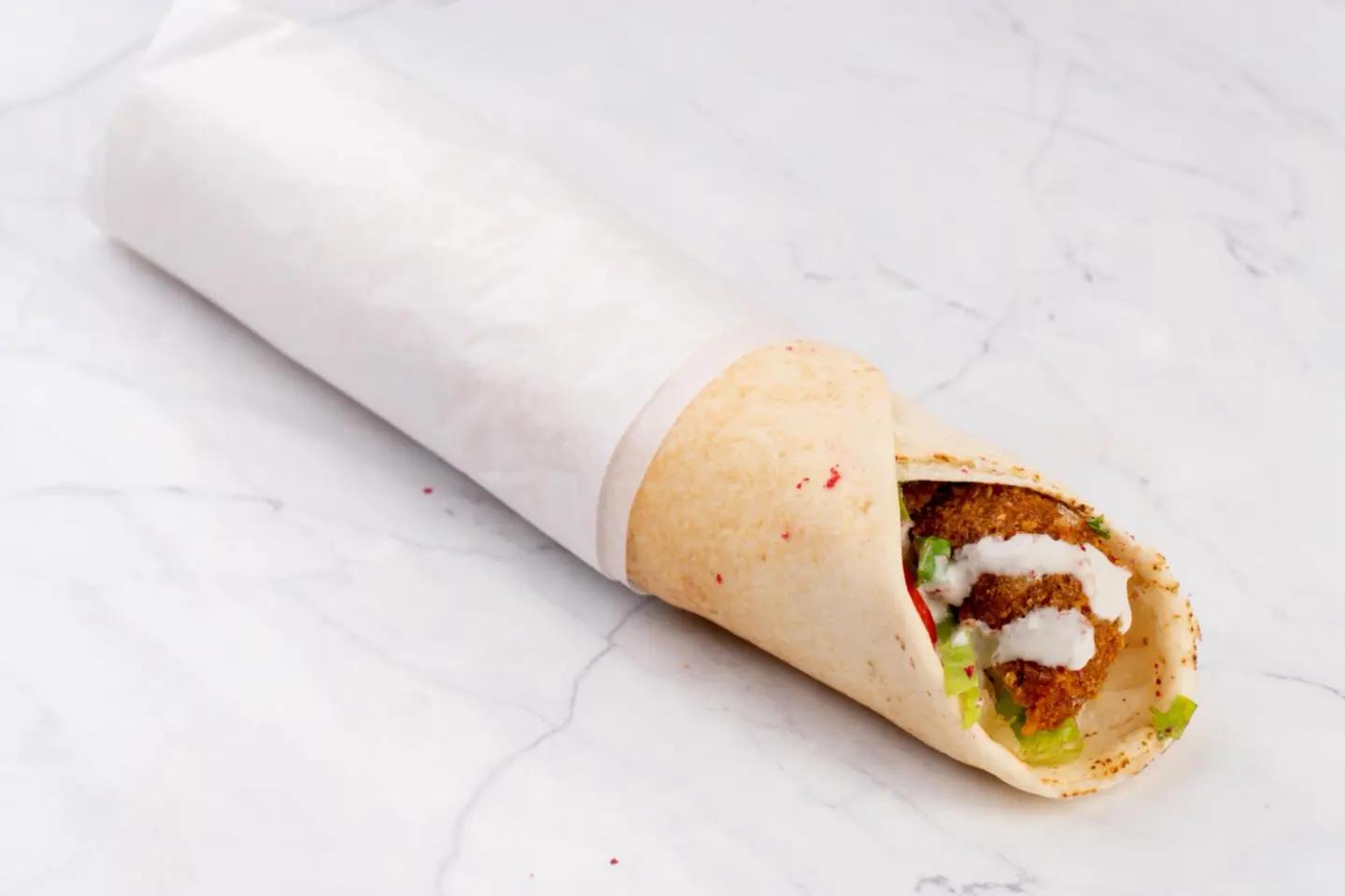 Falafel With Eggs And Eggplant