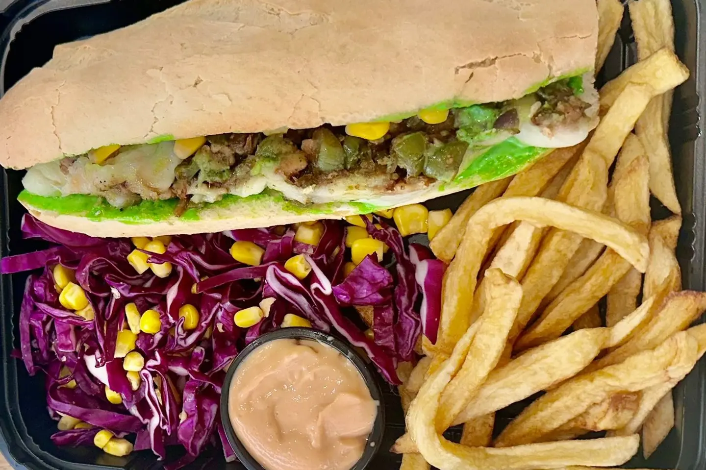 صحن ساندوتش فاهيتا