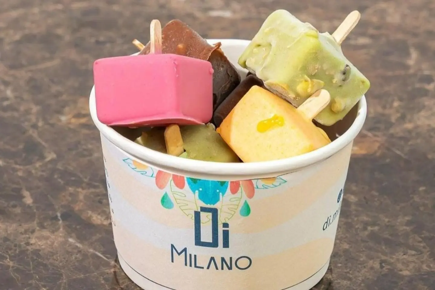 Mini Gelato Pops