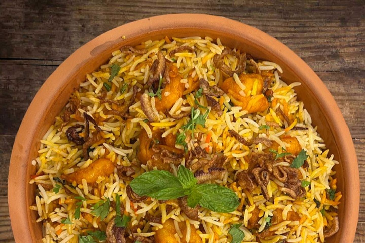 Shrimp Biryani