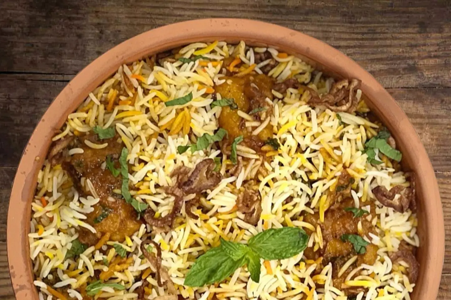 برياني السمك