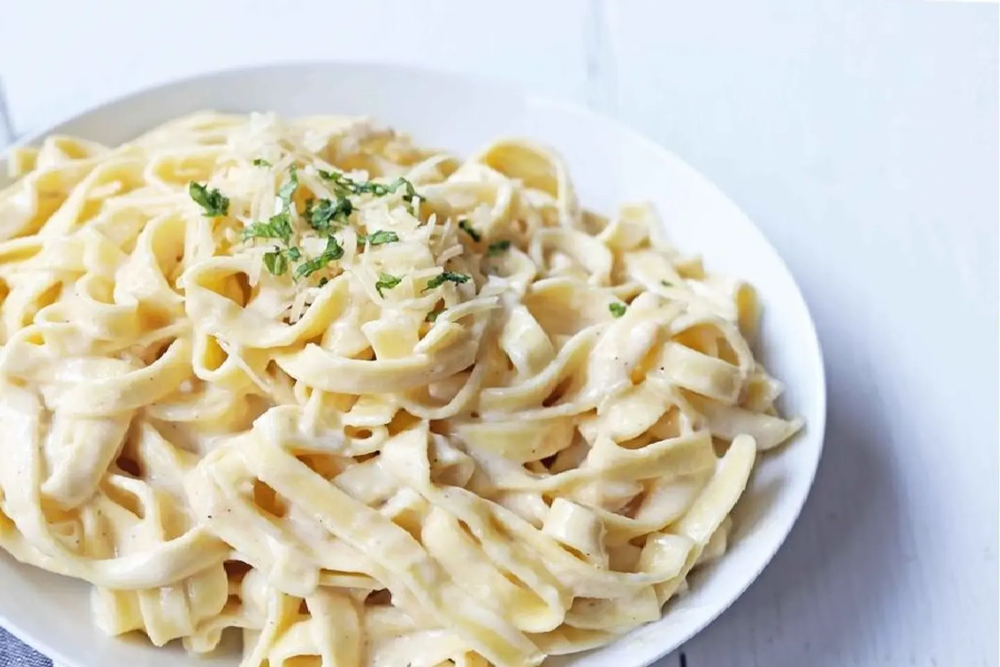 Shrimp White Pasta