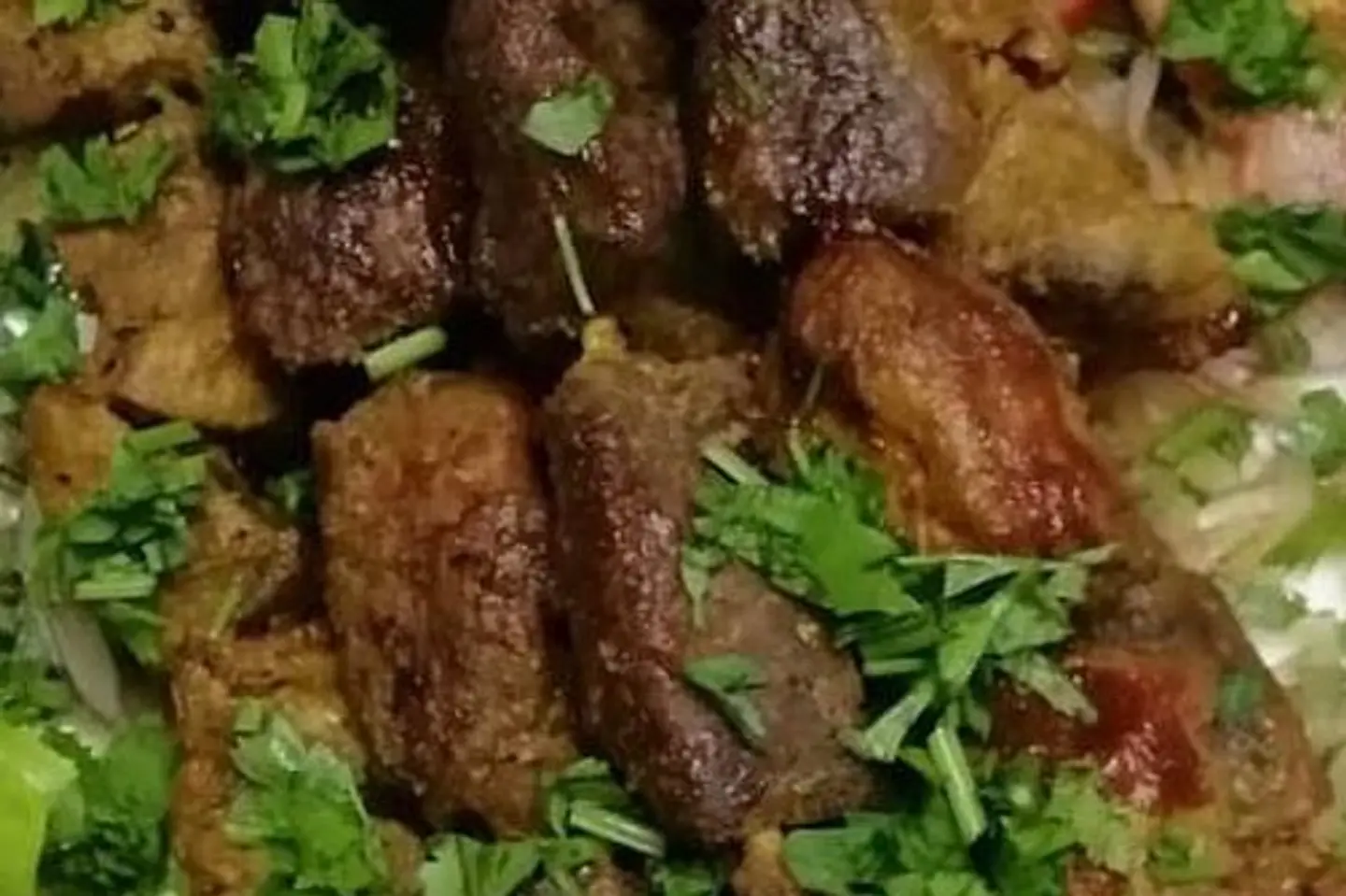 كباب لحم هندي بالفرن