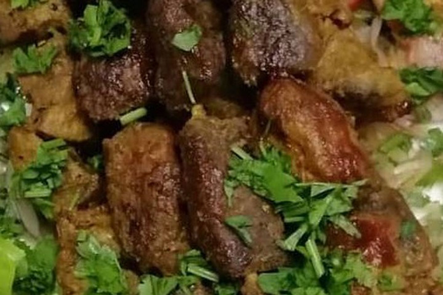 كباب لحم هندي بالفرن