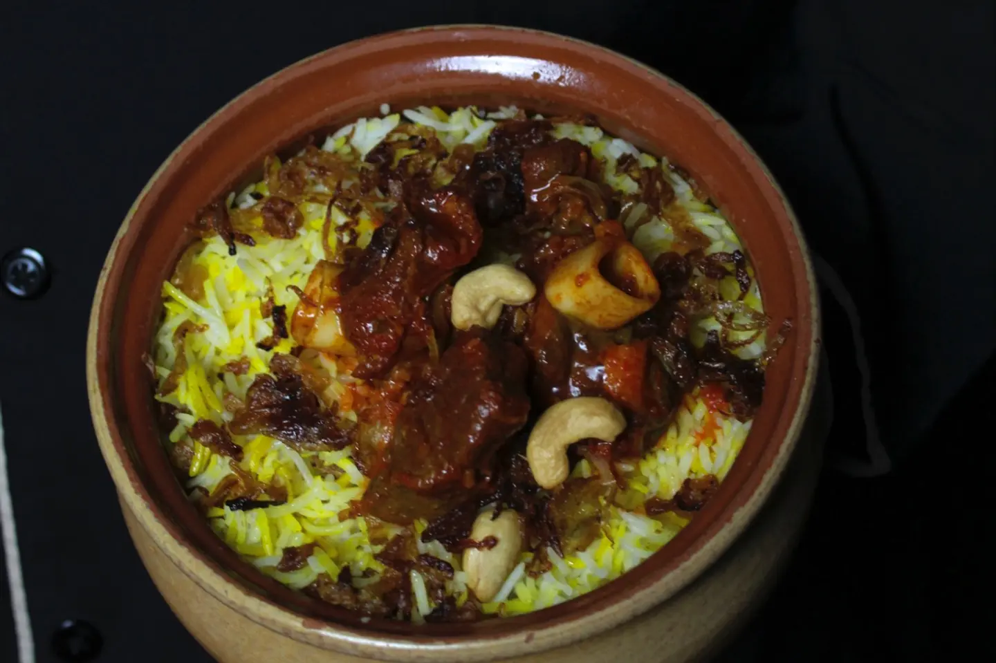 برياني حيدربادي اللحم