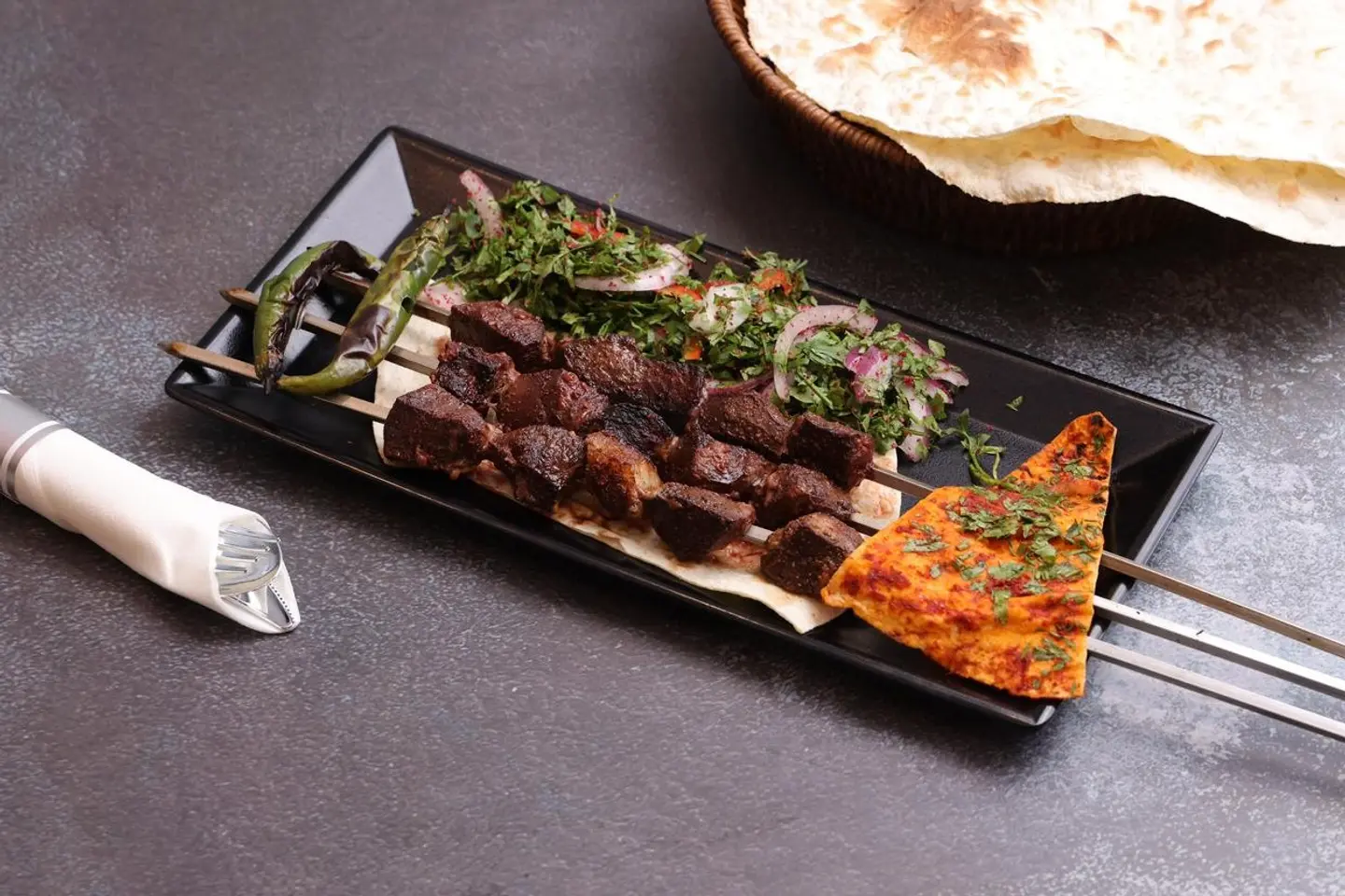 كبده نعيمي 3 أسياخ