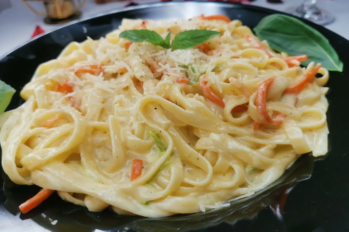 Vegetable Fettuccini